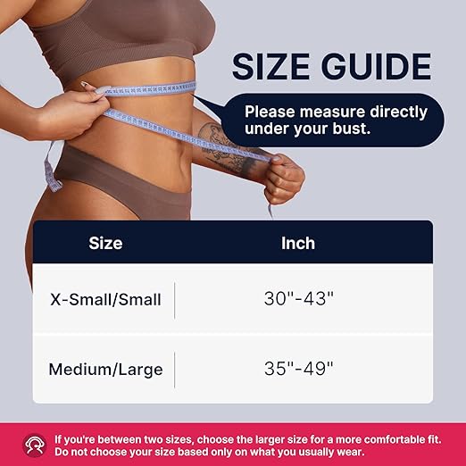 Fit Geno Posture Corrector for Women & Men: Adjustable Lightweight Upper Back Brace for Neck Shoulder & Upper Back Pain Relief - Improve Posture Correct Hunchback Slouching Invisible Under Clothes (M/L Under Bust 35" - 49")