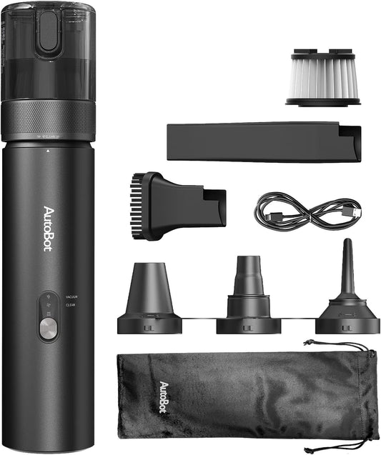 Car Vacuum, Handheld Vacuum Cleaner Blow & Suction 2 in 1, 20000PA High Power Car Vacuum Portable Cordless, Portable Vacuum for Car, 70 Mins Runtime, 3.5H Type-C Fast Charge, Home, Keyboard Cleaning