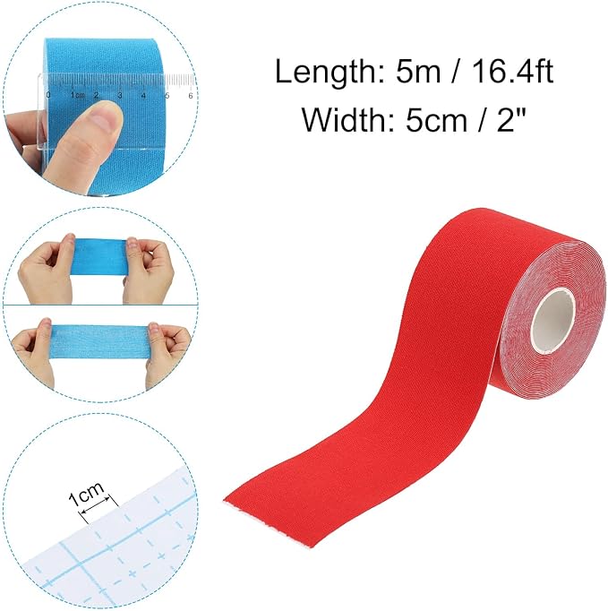 PATIKIL Aerial Hoop Tape, Athletic Tape Adhesive Non-Slip Grip Tape Yoga Rig Sports Tape for Exercises Gymnastics
