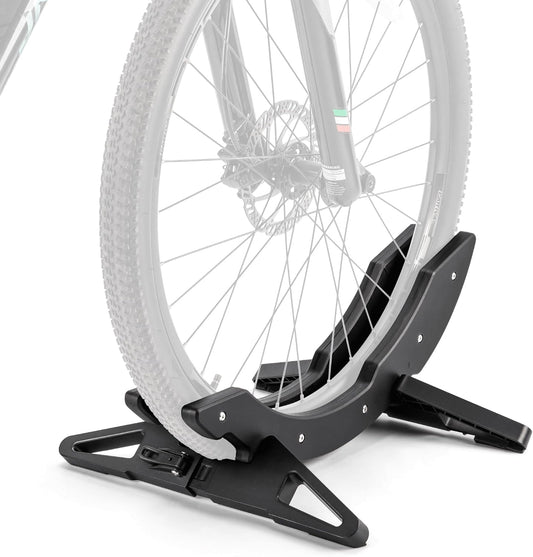 CXWXC Bike Floor Stand - Bicycle Parking Stand Fit 16"-29" Wheel, Adjustable Bike Floor Rack Stand for all 30-80mm Wide Tires