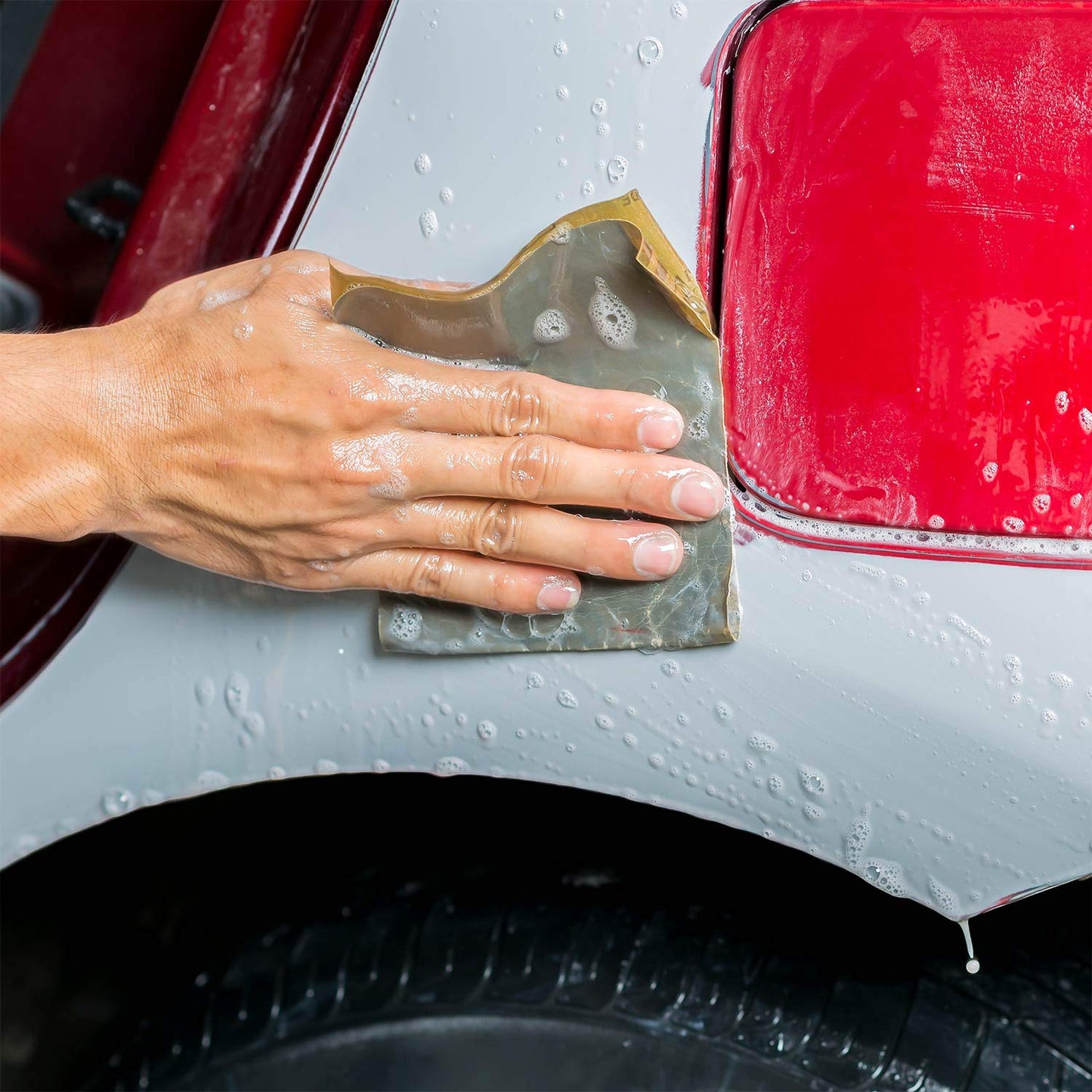 Dura-Gold Premium 1200 Grit Wet or Dry Sandpaper Sheets, 5-1/2" x 9", Box of 25 - Car Color Sanding, Detailing, Polishing Automotive, Woodworking Wood Furniture, Metal Finishing Hand Sand Block Sander