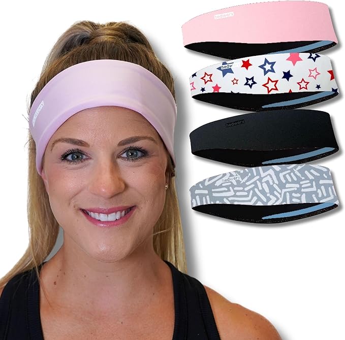 Hydra2, Sweat Diverting, Sports Sweatband Headband, H2 Flatweave