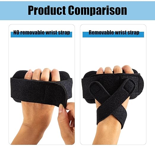 Palm Protector for Hand Contracture Palm Grip Finger Contracture Cushion for Arthritis, Skin Breakdown, Stroke Patient Rehab Hand Exercisers Contracture Prevention Pad