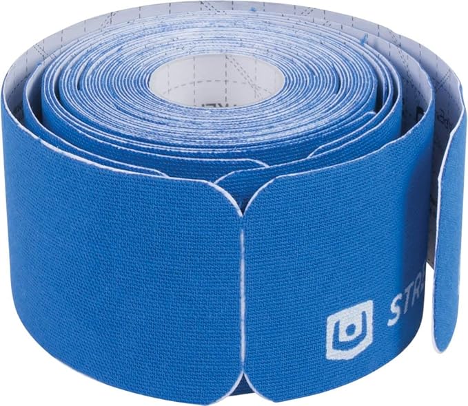 Kinesiology Tape - 5M Precut K Tape Roll - Premium Athletic Tape - Support and Prevent Injuries - Multiple Colors Available