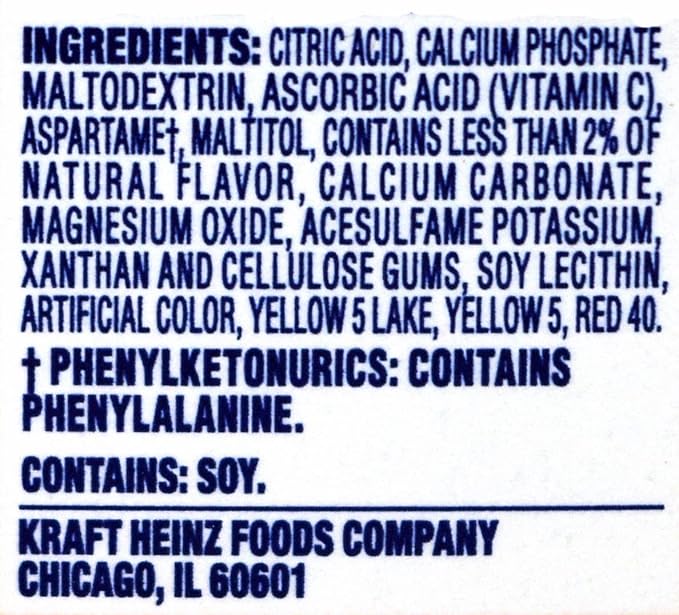 Crystal Light Classic Orange Drink Mix, 10-Quart Box