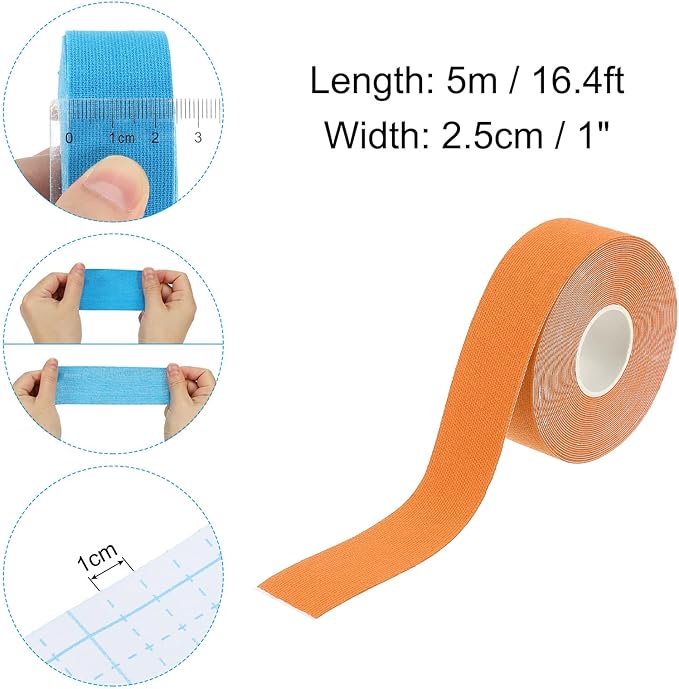 PATIKIL Aerial Hoop Tape, Athletic Tape Adhesive Non-Slip Grip Tape Yoga Rig Sports Tape for Exercises Gymnastics