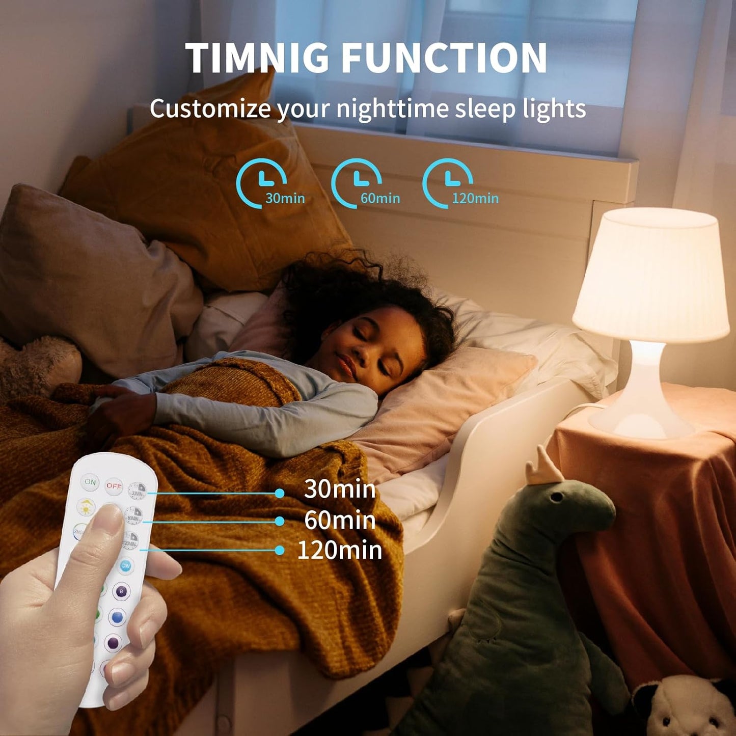 HISTAR Tent Lights for Camping 2000mah, Rechargeable Light Bulbs with Remote, Timer, Dimmable, E26 Battery Operated Light Bulb, 3 Color Temperature, RGB, Magnetic Base