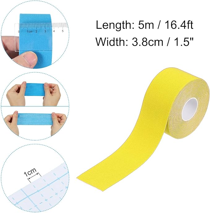 PATIKIL Aerial Hoop Tape, Athletic Tape Adhesive Non-Slip Grip Tape Yoga Rig Sports Tape for Exercises Gymnastics