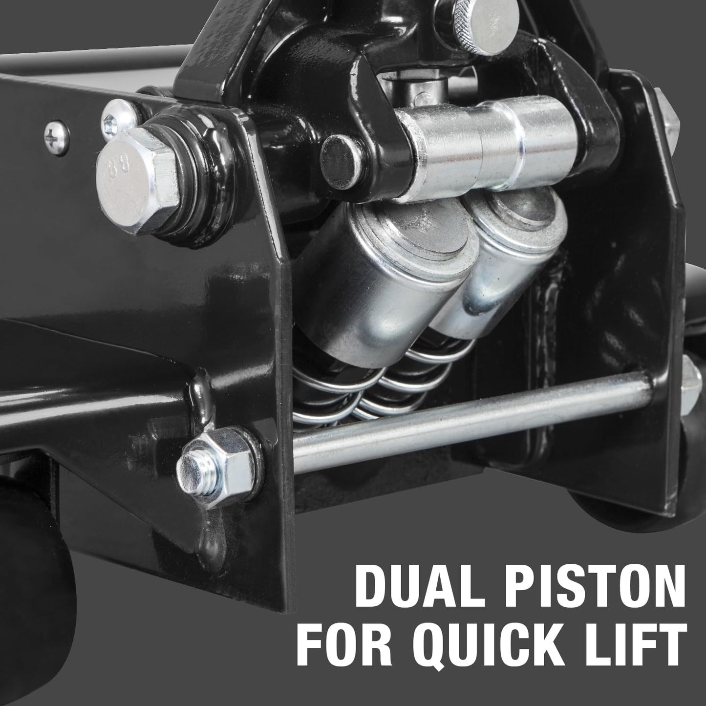 3 Ton Floor Jack Hydraulic Jack for Car with Dual Pumps, Quickly Lift for Cars, SUVs, Vans, Trucks, Heavy-Duty Steel Racing Floor Jack, 6600 lb Capacity