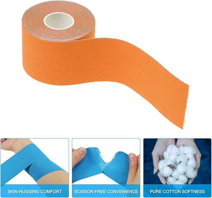 PATIKIL Aerial Hoop Tape, Athletic Tape Adhesive Non-Slip Grip Tape Yoga Rig Sports Tape for Exercises Gymnastics