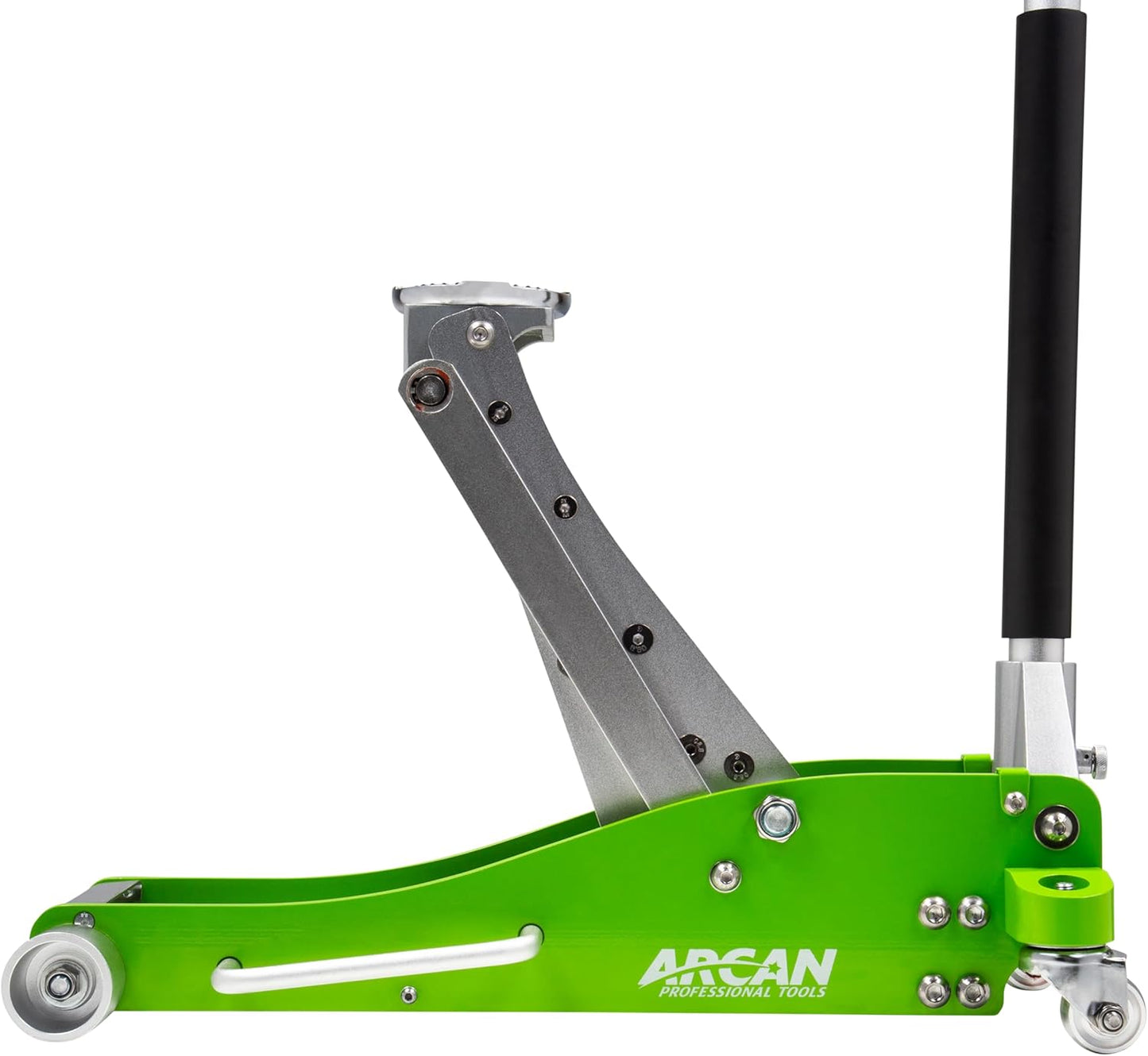 ARCAN Tools 3-Ton Quick Rise Aluminum Floor Jack with Dual Pump Pistons & Reinforced Lifting Arm (A20018_A20019)