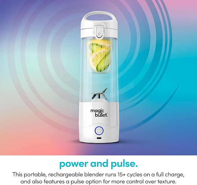 magic bullet Portable Blender MBPB50100W White