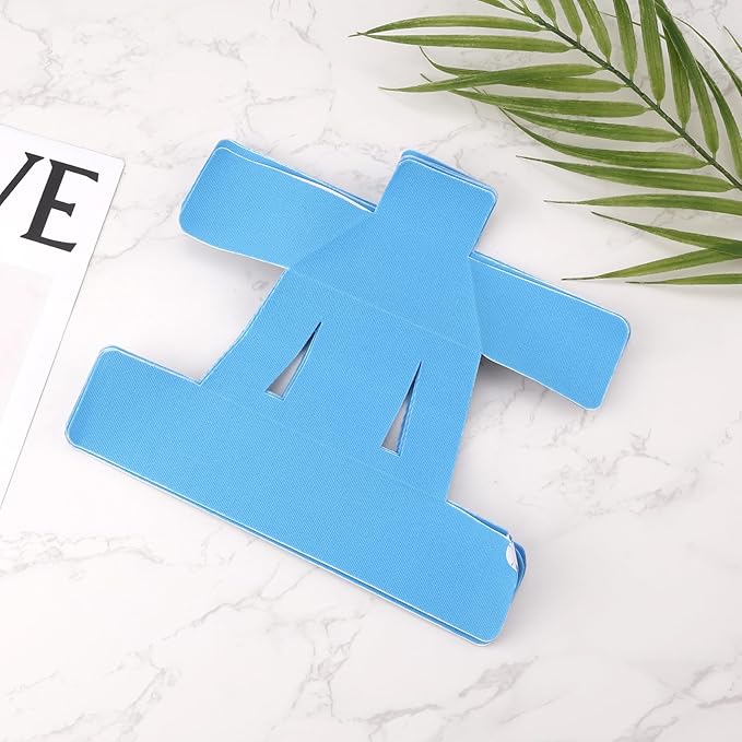 10 Pcs Precut Tape for Shoulder, Breathable Latex-Free Athletic Tape, Pre-Cut Athletic Tape Strips, Elastic Sports Tape Athletic Patch for Shoulder Support Muscle Sports