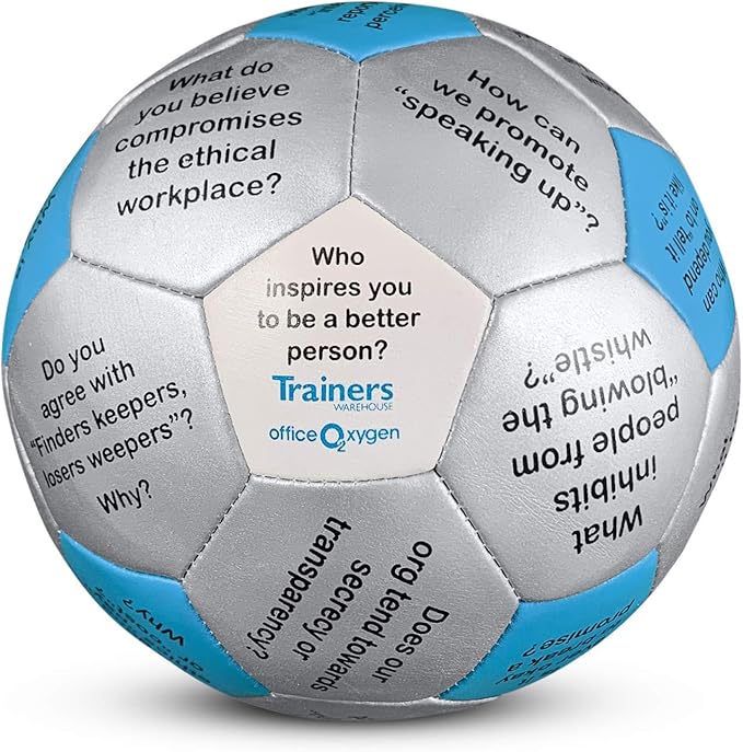 Trainers Warehouse 6" Thumball Collection, 32 Prompts for Conversation, Team Building, Relationship and Training
