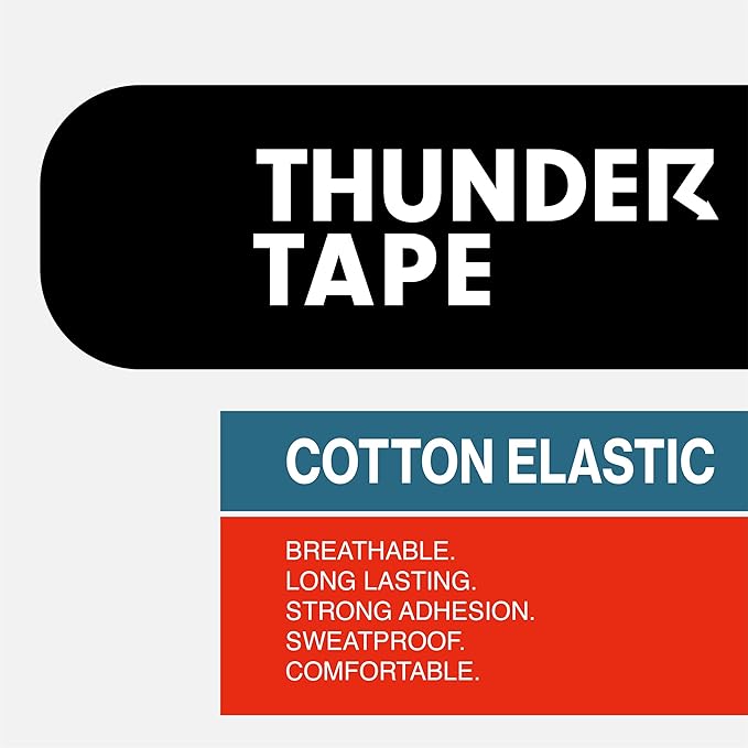 | Kinesiology Tape | Hypoallergenic, Latex-Free, Breathable Sports Tape for Athletes – Uncut Cotton Elastic Roll, 2" x 16 ft – Muscle & Joint Support for Knee, Shoulder, Elbow – Pink