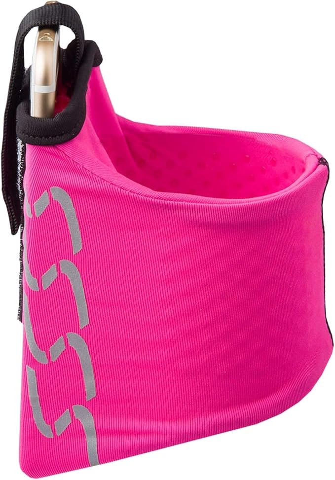 Sprigs Phone Armband Sleeve for iPhone 14, 13, 12, 11, X Galaxy Z, S22, S21, S20 Google Pixel 7, 6, 5. The Lightest & Most Comfortable Running Armband, Stretches to Fit All Phones with Case for Women & Men