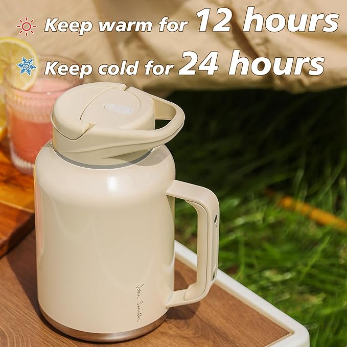 Portable Blender for Shakes and Smoothies 33oz High-Speed Portable Blender Rechargeable with Stainless Steel Straw BPA Free for Fruits and Veggies, White