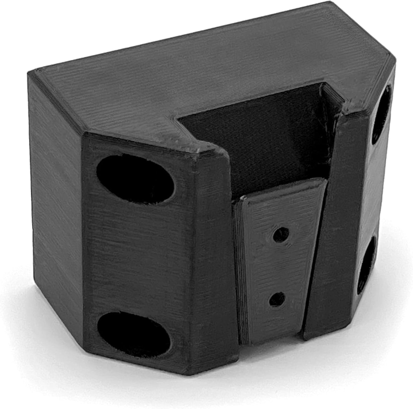 Spartan Mounts Locking .223/5.56 Rifle Mount Wall Display | Low Profile Floating Design Vertical and Horizontal Mounting Solution | Gun Room Safe Storage Organzation | Made in USA