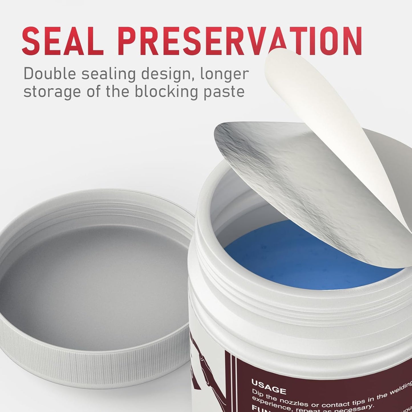 YESWELDER Welding Nozzle Gel for MIG Welding, Anti-Spatter Dip Gel for MIG Torch And Contact Tips 16 Ounces