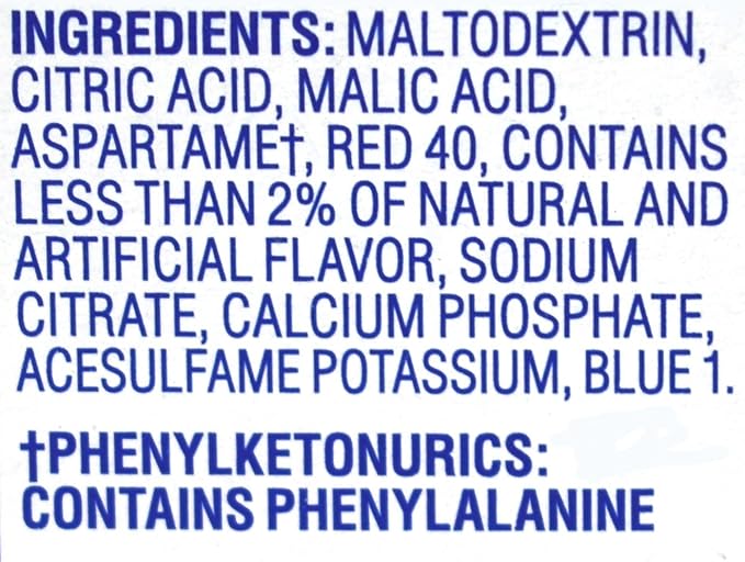 Crystal Light On The Go Raspberry Ice Drink Mix, 10-Packet Box (Pack of 7)