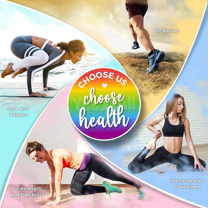 Yes4All EVA Firm Foam Rollers for Yoga & Pilates, Available in 12, 18, 24, 36 inch, Yoga Roller for Massage, Stretching, Core Strengthening