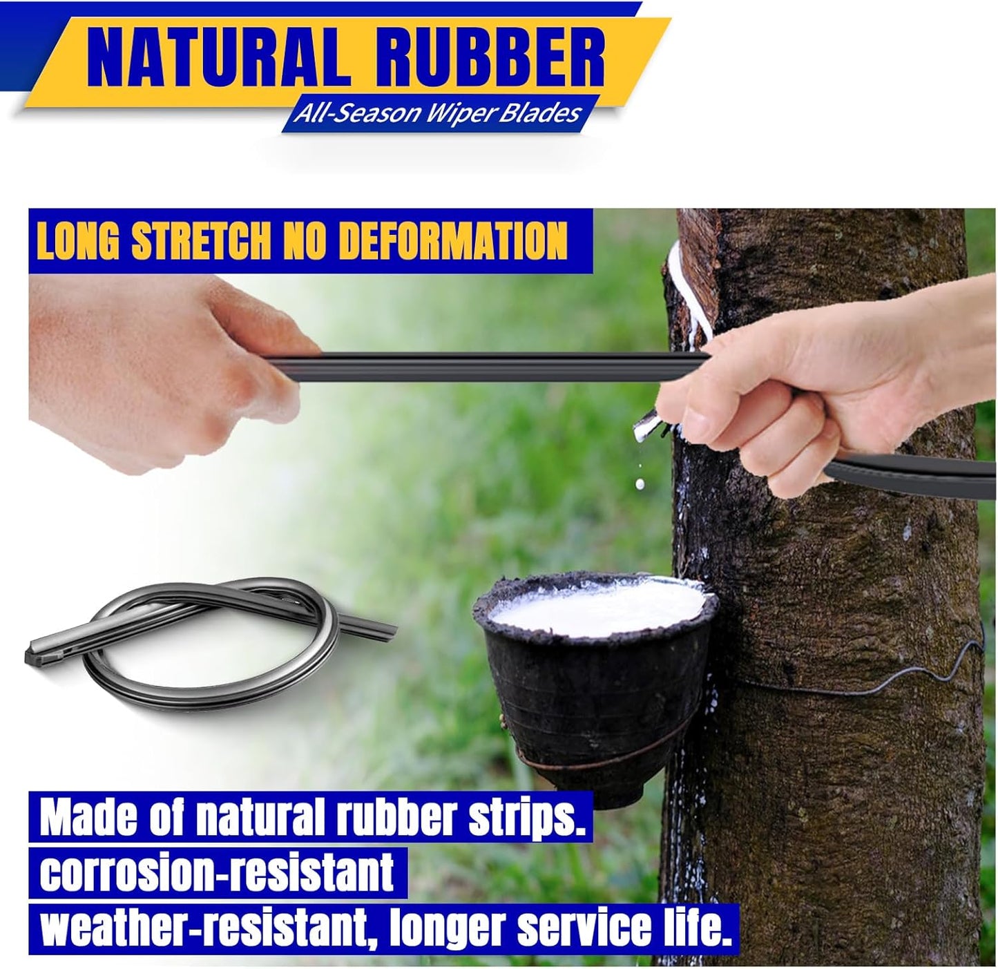 3 wipers Replacement for 2018-2022 2023 VW Volkswagen Atlas, Windshield Wiper Blades Original Equipment Replacement - 26"/22"/12" (Set of 3) Top Lock