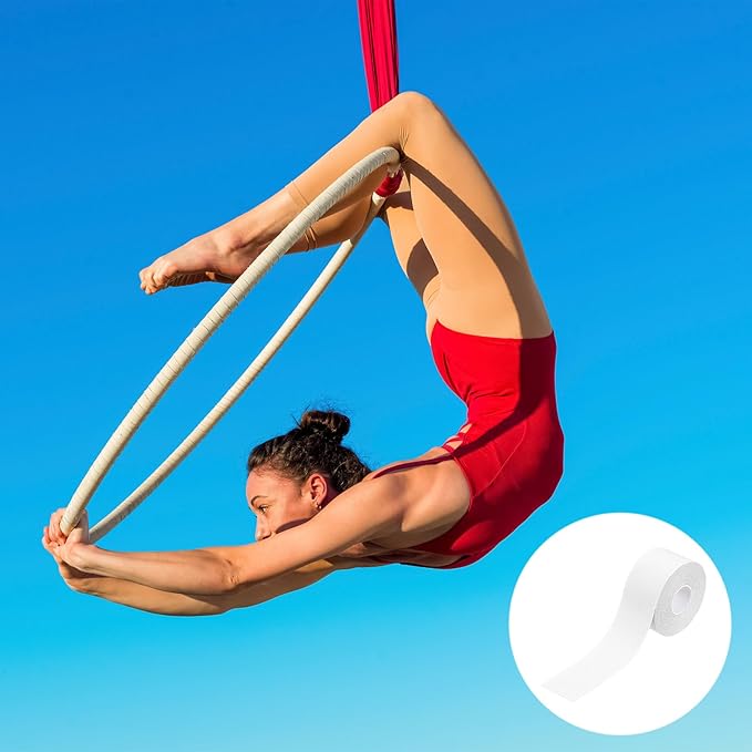 PATIKIL Aerial Hoop Tape, Athletic Tape Adhesive Non-Slip Grip Tape Yoga Rig Sports Tape for Exercises Gymnastics