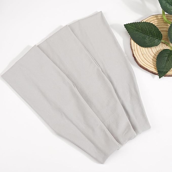 JOYOYO Unisex Headbands for Women's Hair Soft Stretchy Fabric Kylie Head Band Bandeaux Hair Accessories for Workout Gym Yoga Hair Band,100% Pure Cotton