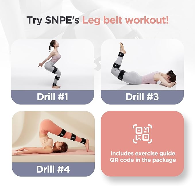 Leg Belts Posture Corrector for Bowed Legs and Body for Women and Men. Pain Relief for Knees, Legs, Lower Back…