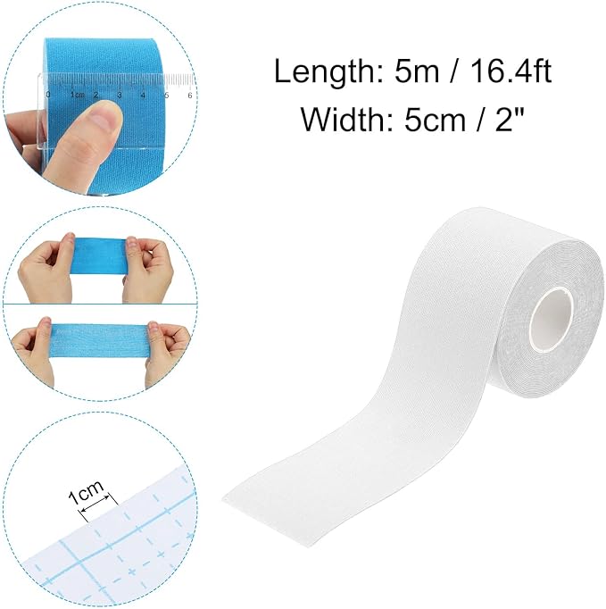 PATIKIL Aerial Hoop Tape, Athletic Tape Adhesive Non-Slip Grip Tape Yoga Rig Sports Tape for Exercises Gymnastics