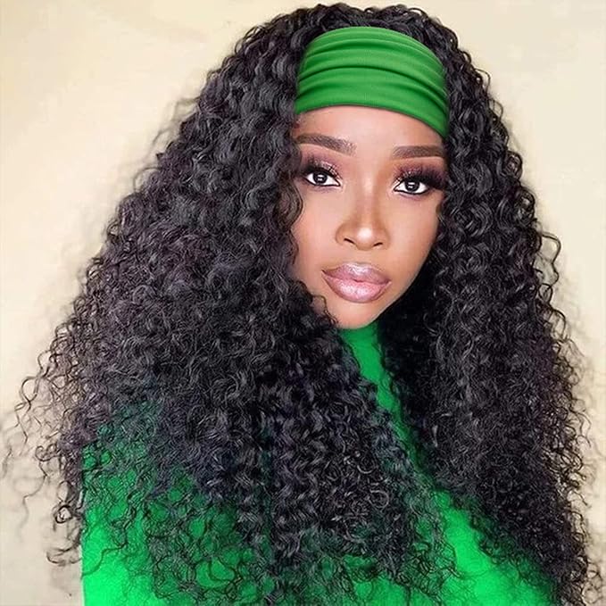 Wide Headbands for Women Black Stylish Head Wraps Summer Boho Thick Hairbands Large Pink African Sport Yoga Turban Headband Hair Accessories (Pack of 4)