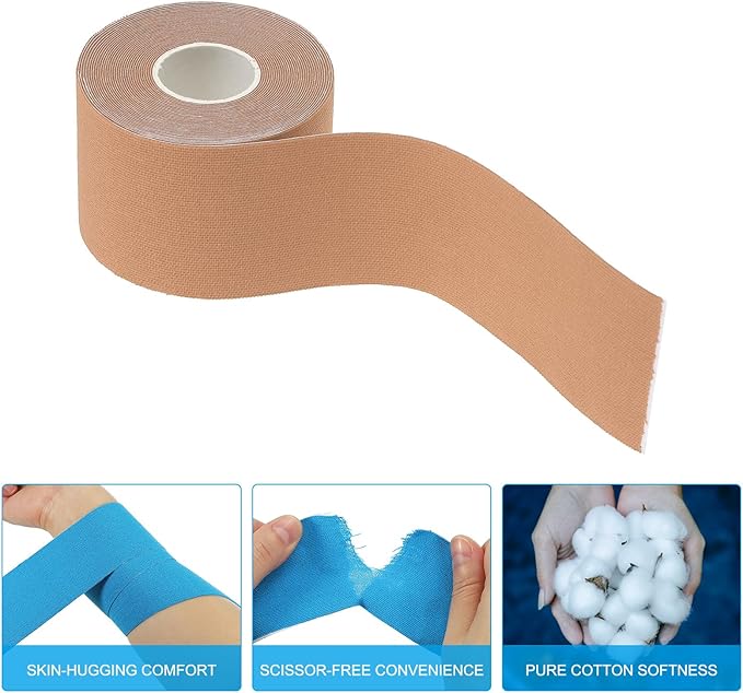 PATIKIL Aerial Hoop Tape, Athletic Tape Adhesive Non-Slip Grip Tape Yoga Rig Sports Tape for Exercises Gymnastics