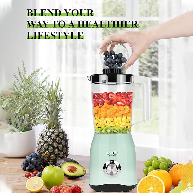 Blender for Smoothies,Personal Blender and Grinder Combo for Kitchen with a 54oz Portable Smoothie Cups,Shakes,Juices,Frozen Drinks and a 12oz Coffee Cup with Seal Cover for Coffee Beans(Green)