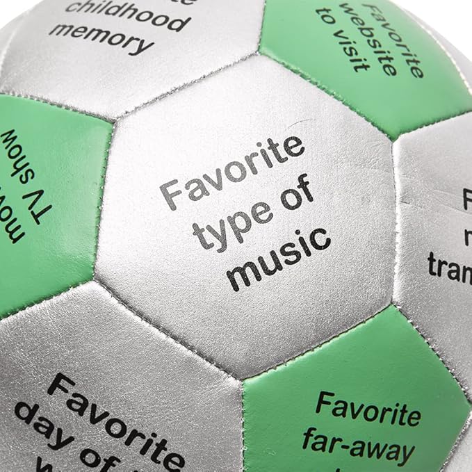 Trainers Warehouse 6" Thumball Collection, 32 Prompts for Conversation, Team Building, Relationship and Training