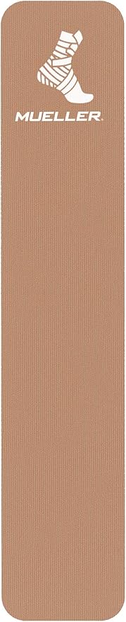 MUELLER Sports Medicine Typhoon Kinesiology Therapeutic Tape, Quality Athletic Tape, Latex Free, 20 Pre-Cut I-Strips, 2" x 9.75" Each Strip