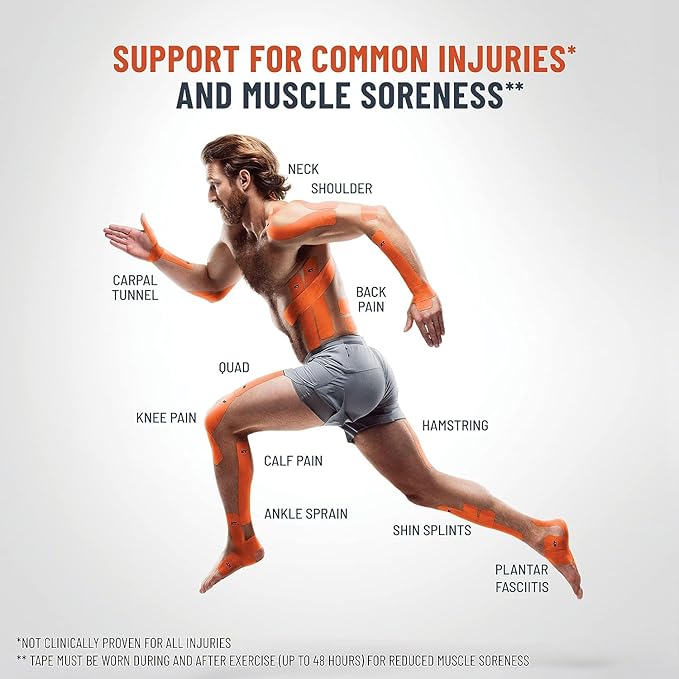 KT Tape Pro Wide Jumbo Kinesiology Therapeutic Sports Tape