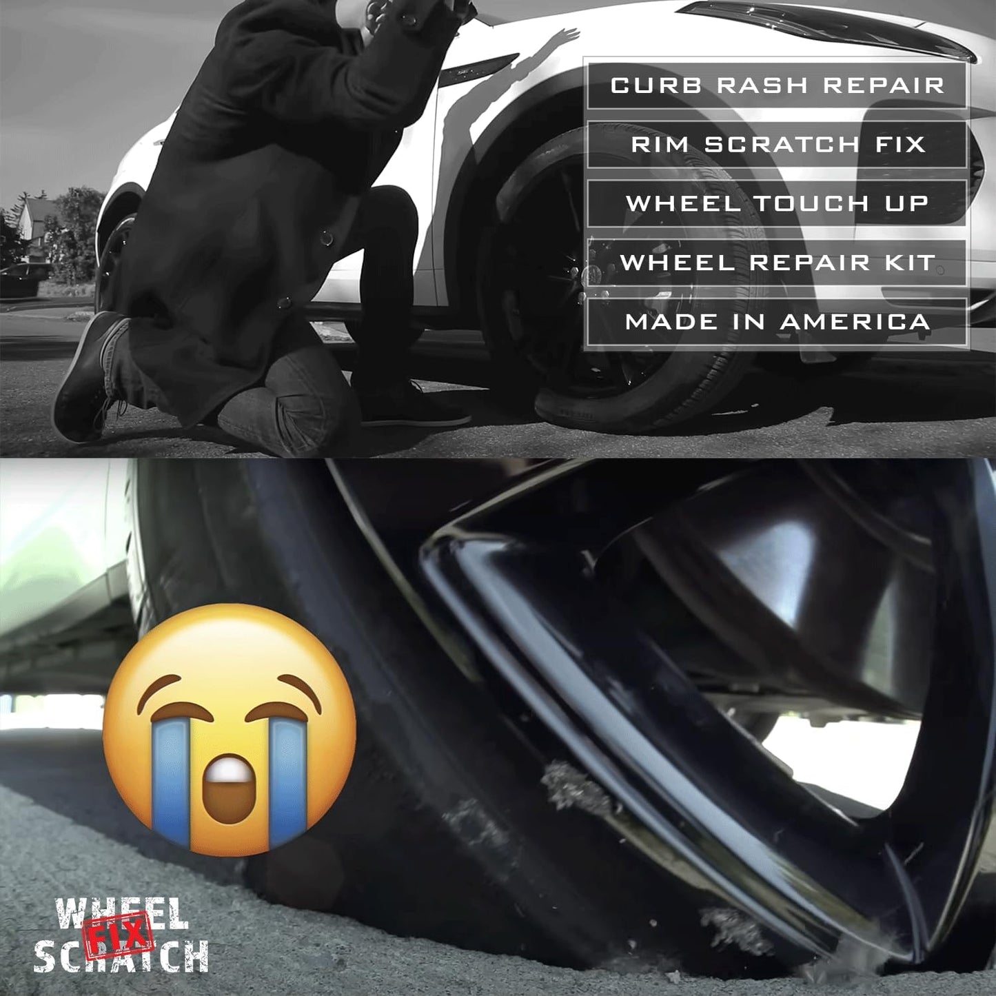 Gray Rim Touch Up Paint, Car Wheel Scratch Repair, Wheel Touch Up Paint Pen, curb rash repair, curb rim repair, Rim Alloy Gray Wheel Paint (Satin Dark Grey Pen Only)