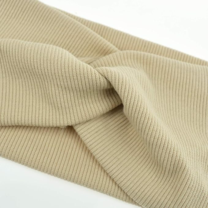 DRESHOW 1950's Vintage Modern Style Elastic Women Turban Headbands Twisted Cute Hair Band Accessories