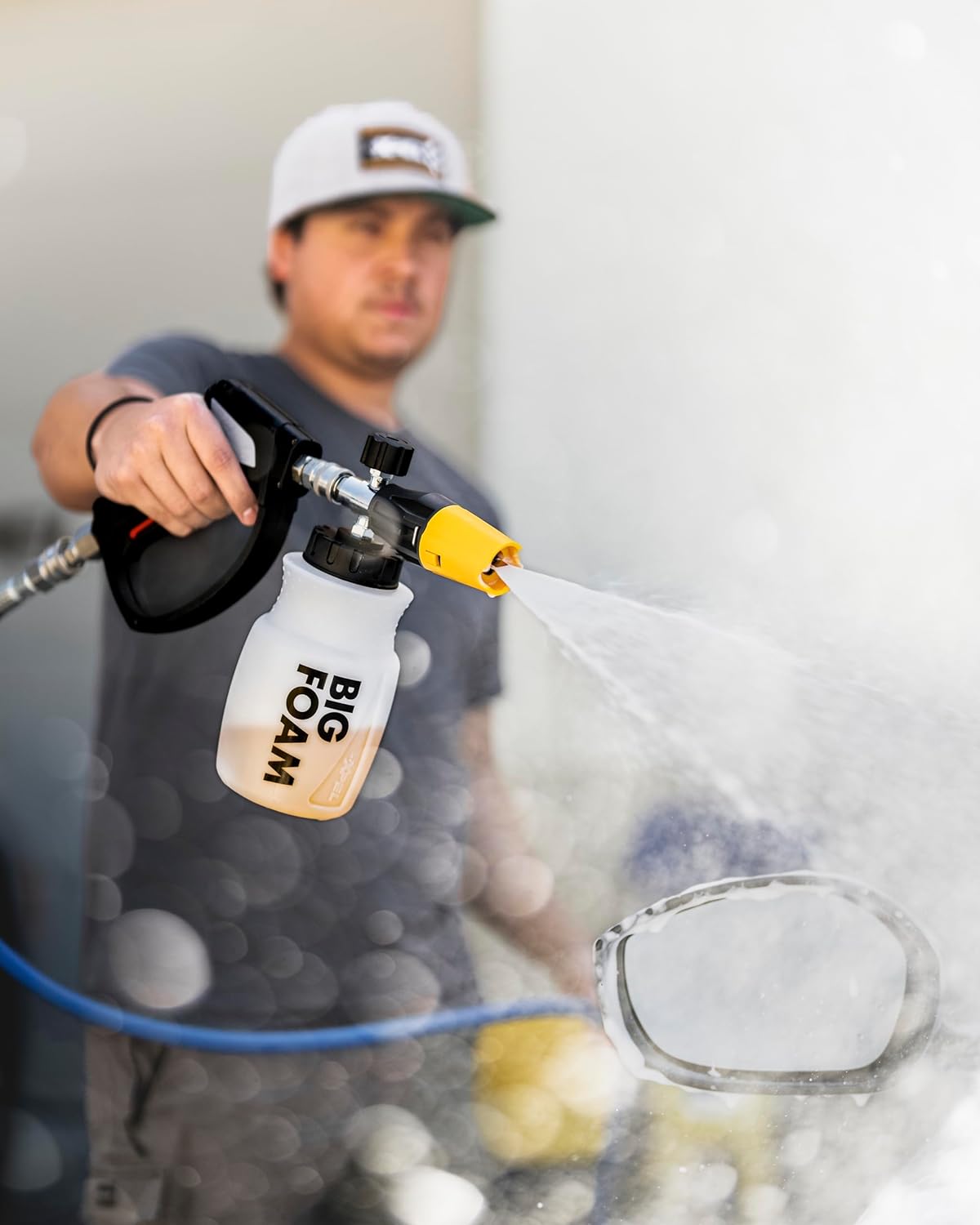 XPEL Big Foam Premium Foam Cannon - Eco-Friendly Efficient Car Detailing - Safe for Paint, Wax, Clear Coat, and Ceramic Coatings, Compatible Foam Soap