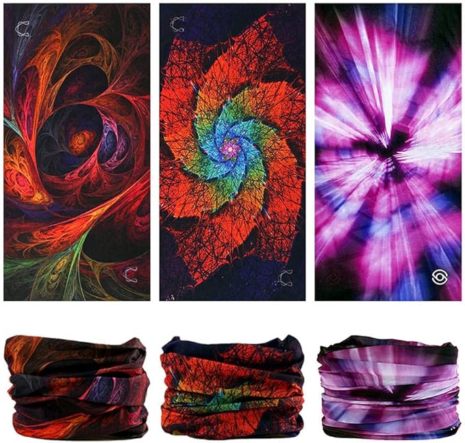 Neck Gaiter Headband Headwear Head Wrap Face Mask Magic Scarf Bandana for Men and Women