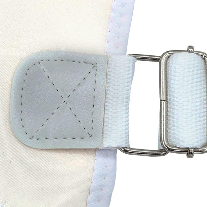 Thoracic Back Brace Posture Corrector- Magnetic Lumbar Back Support Belt-Back Pain Relief, Improve Thoracic Kyphosis, for Lower and Upper Back Pain Men & Women (White, Large)