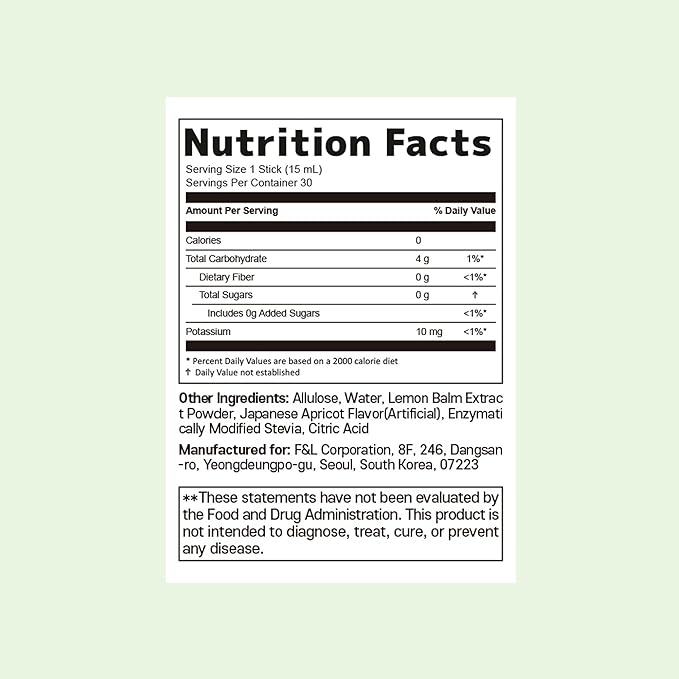 [Liveling] Pineapple Cider Vinegar Drink Stick – Korean-Plum Flavor | Supports Digestion, Daily Cleanse, Sugar-Free, Low-Calorie, Portable On-The-Go Packets (30 sticks)