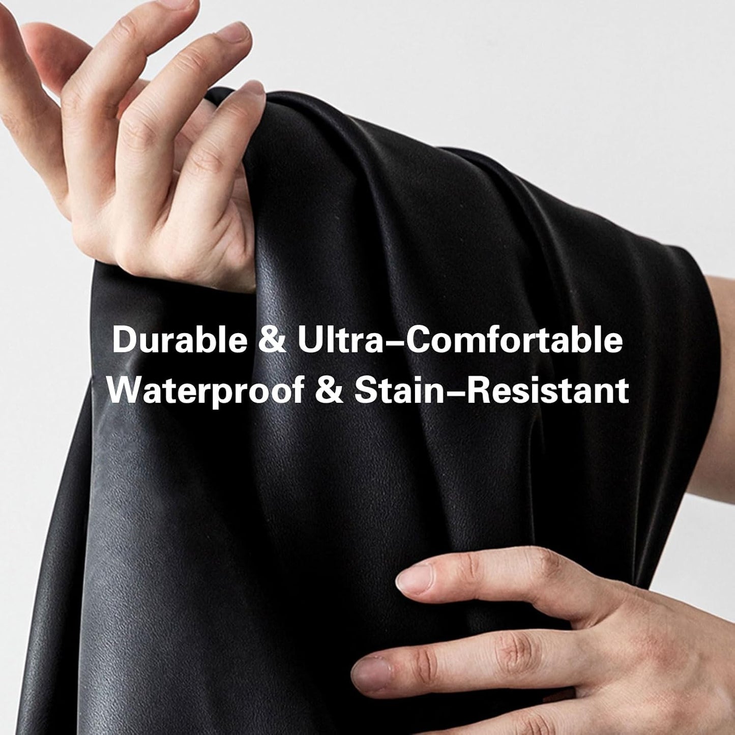 EKR Custom Fit Tacoma Car Seat Covers for Select Toyota Tacoma (Petrol) 2024 2025 Double cab SR,SR5,TRD Sport,TRD Off-Road,Limited - Full Set,Leather(Burgundy)