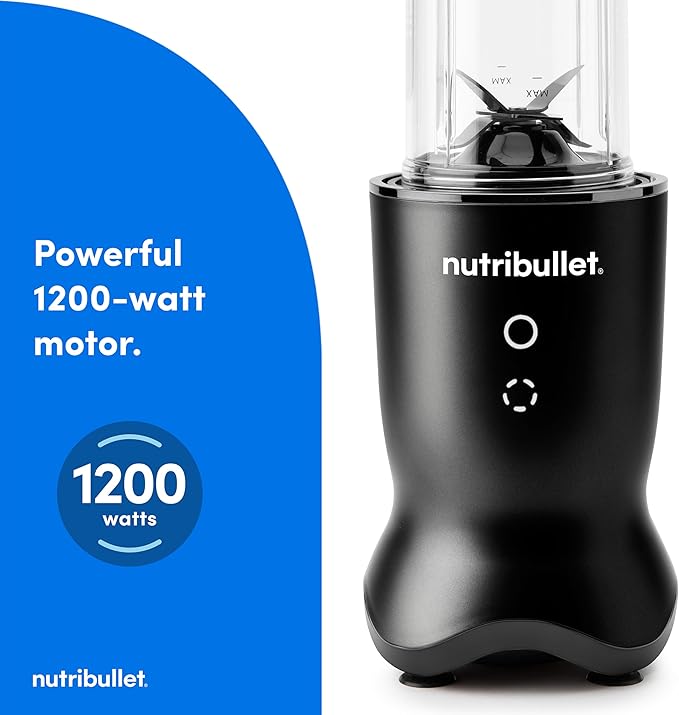 nutribullet Ultra Personal Blender NB50500AK, 32 oz, Satin Black