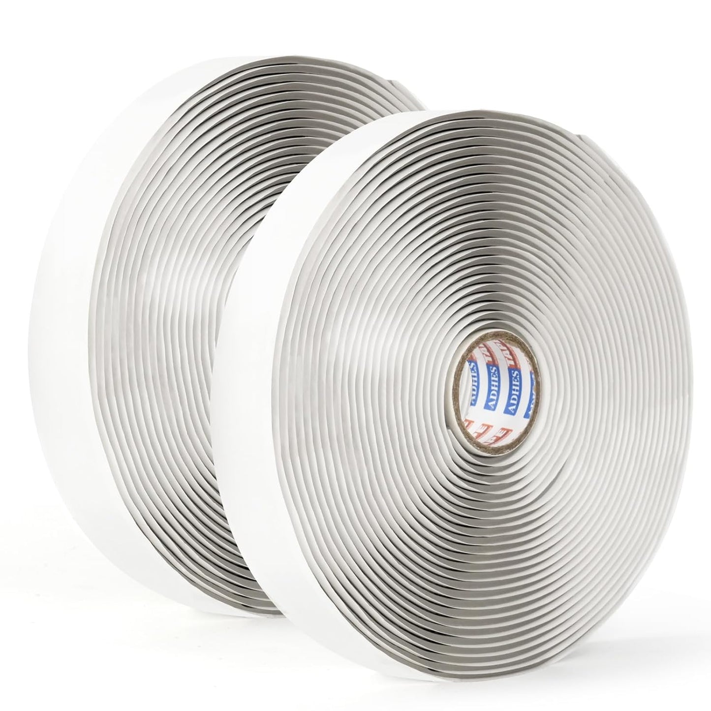 ADHES Premium Butyl Sealant Tape 1" x 30 'x 1/8", 2 Rolls Gray Butyl Rubber Sealant Tape for RVs, Vehicles, Marine and Home Repair – Ideal for Headlights, Windows, Doors, and Windshields