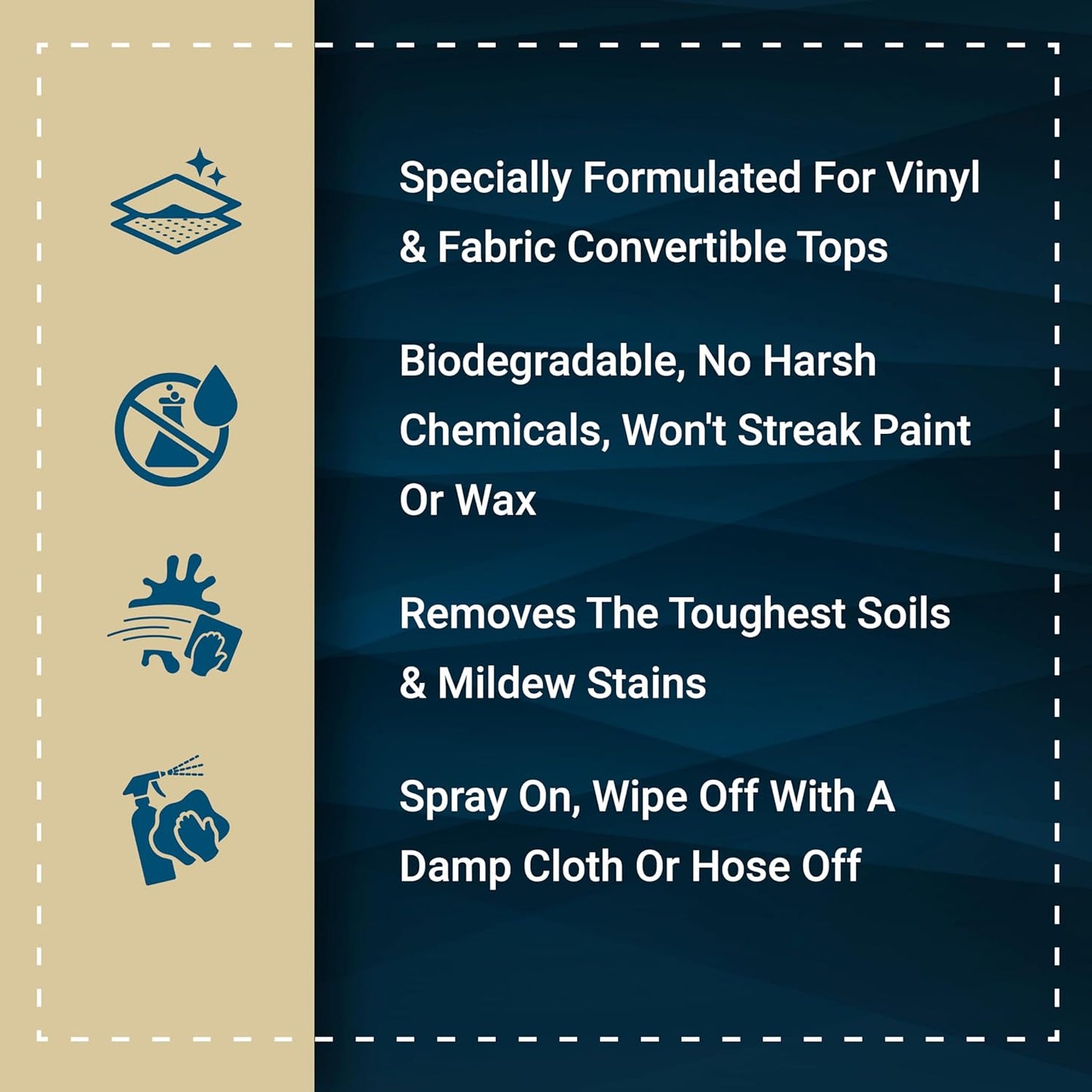 Bling Sauce Platinum: Topless Sauce, The BEST Convertible & Soft Top Cleaner for Cars, Trucks, 4x4s, Jeeps, Broncos. Designed for any Vinyl or Fabric Top. Spray On, Brush, Hose Off. 24oz