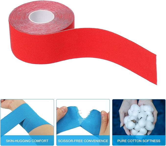 PATIKIL Aerial Hoop Tape, Athletic Tape Adhesive Non-Slip Grip Tape Yoga Rig Sports Tape for Exercises Gymnastics