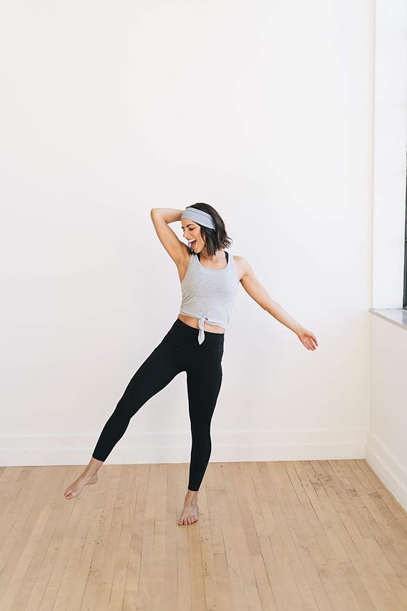 Maven Thread Workout Headbands for Women, 2Pack - 4 inch Thick Wide, Non Slip Sweatbands for Women, Ideal for Exercise, Gym Hairband for Athletic Workouts and Yoga, Black Marble