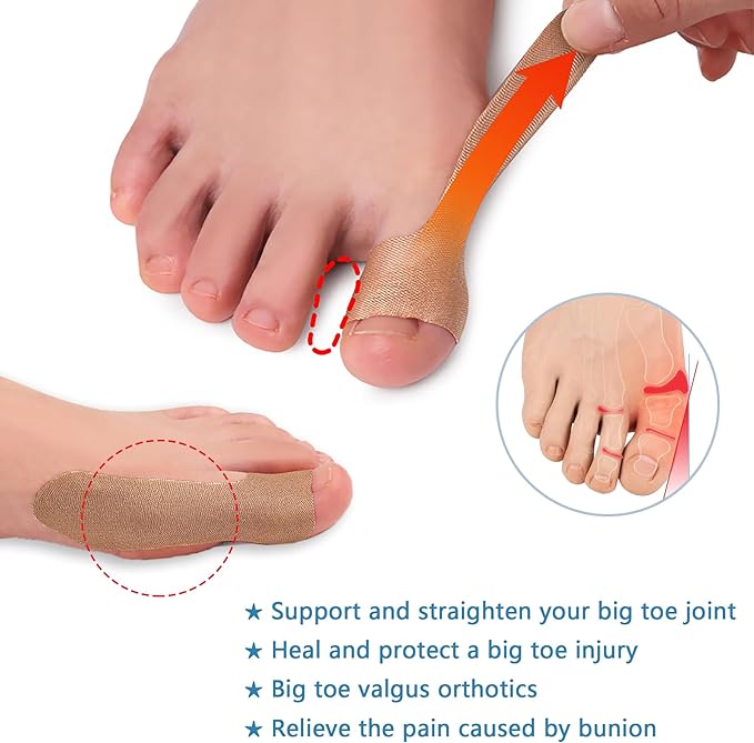 Thumb Support Tape for Arthritis for Left/Right Hand 10 Sheet (20 PCS) - Self Adhesive Thumb Support Brace Elastic Thumb Pain Relieving Patch for Sport Housework Joint Support