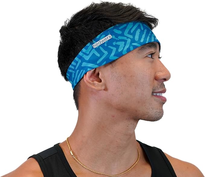 Hydra2, Sweat Diverting, Sports Sweatband Headband, H2 Flatweave